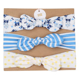 3 pcs Baby Bowknot  Flower Headbands
