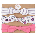 3 pcs Baby Bowknot  Flower Headbands