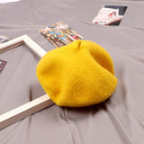 Cute Adjustable  Wool Baby / Kid Cap