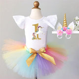 Baby 1ST Birthday Unicorn Outfit