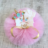Baby 1ST Birthday Unicorn Outfit