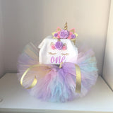 Baby 1ST Birthday Unicorn Outfit